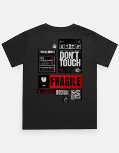 Kids "DON'T TOUCH - FRAGILE" Classic Crew T-Shirt