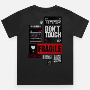 Kids "DON'T TOUCH - FRAGILE" Classic Crew T-Shirt